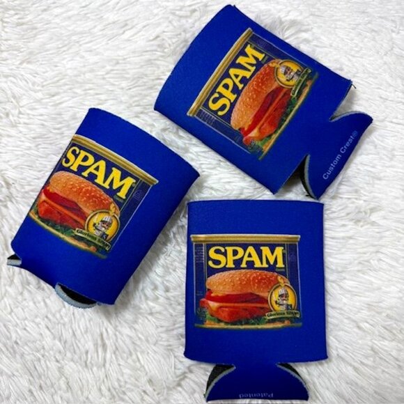 NWOT Set of 3 Spam Koozies - Picture 1 of 6